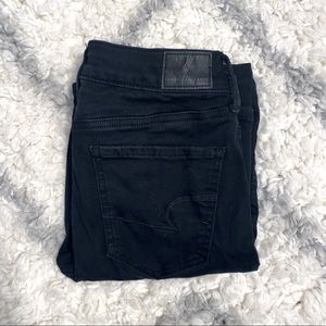 Women’s American Eagle NEXT LEVEL STRETCH skinny jeans in black